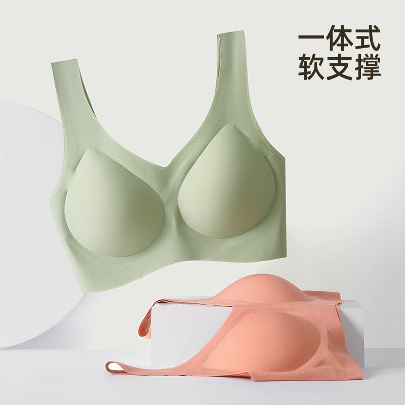 Seamless Sports Bra, Push Up, Vest Style, Full Coverage - Image 3