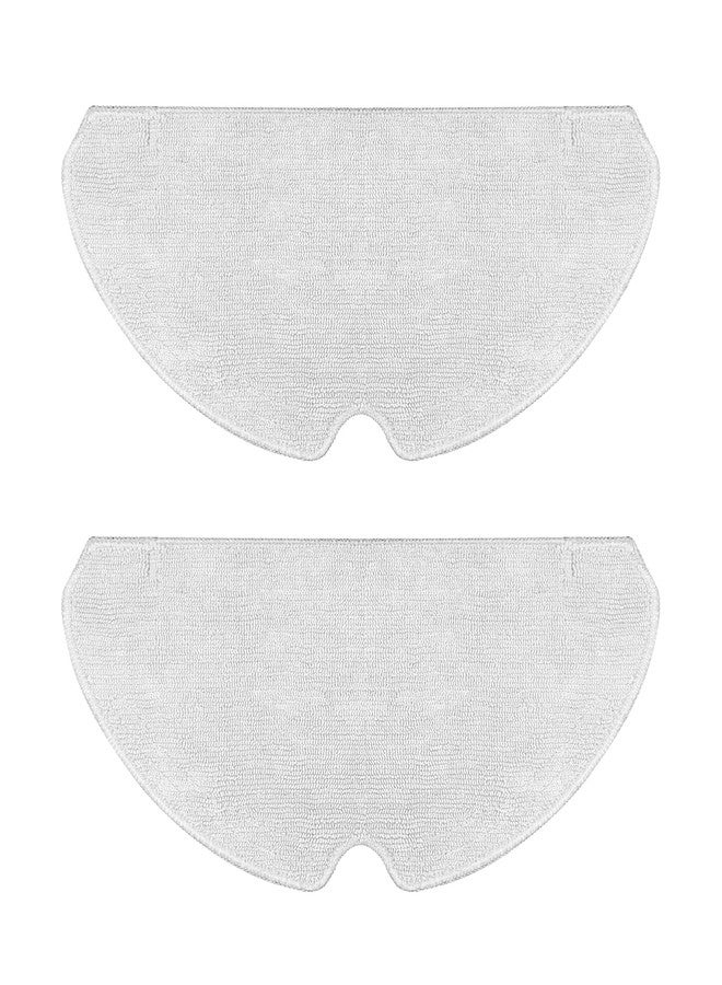 Dreame وسادات مسح رطبة DREAME متوافقة مع مكنسة D10s Pro الروبوتية، قطع قماش استبدال للمسح الأرضي (2 قطع) - Image 1