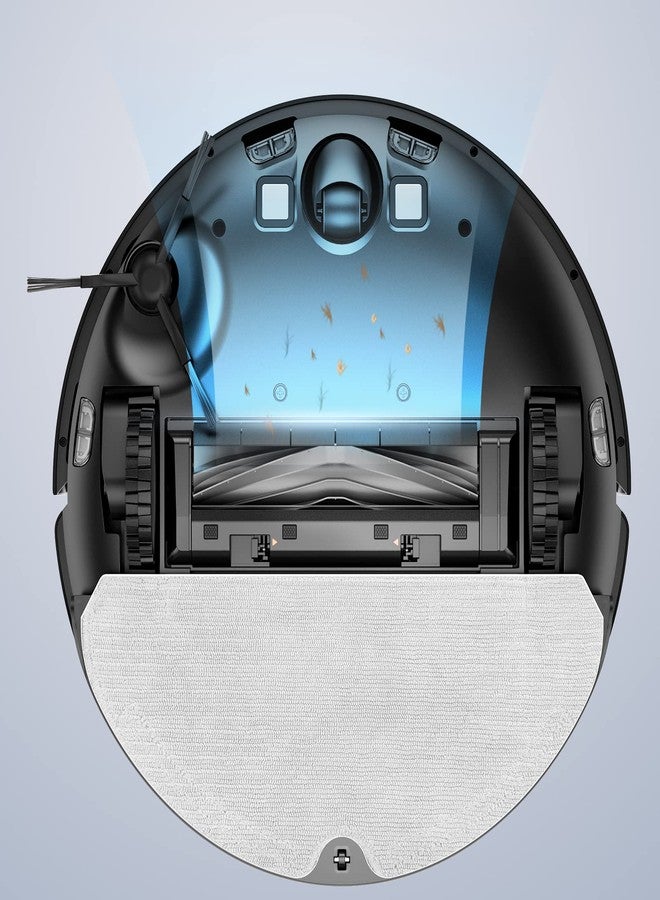 Dreame وسادات مسح رطبة DREAME متوافقة مع مكنسة D10s Pro الروبوتية، قطع قماش استبدال للمسح الأرضي (2 قطع) - Image 4