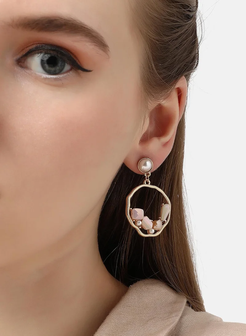 SOHI Casual Artificial Drop Earring Jewellery