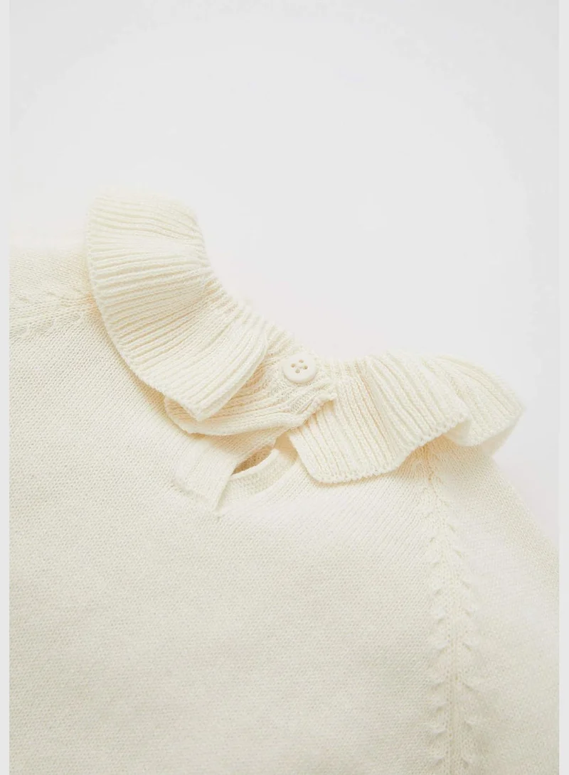 DeFacto BabyGirl Regular Fit Long Sleeve Tricot Pullover