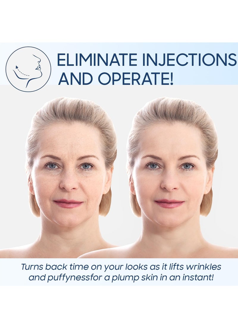 SYOSI 60PCS Face Lift Tape High Elasticity Wrinkle Patches Invisible Face Tapes for Lifting Eyes Double Chin Jowls Lifting Saggy Skin Waterproof Face Stickers Neck Eye Double Chin Lift V Shape - Image 3