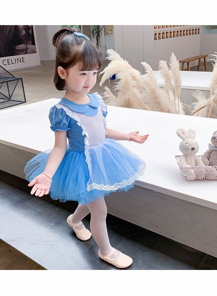 Alice in Wonderland Alice Princess Dress Cosplay Ballet Tutu Dress Fancy Cosplay Halloween Costume Daily clothing Outfit Dancewear for Toddler Little Girls Up Birthday Party Outfits - Image 5