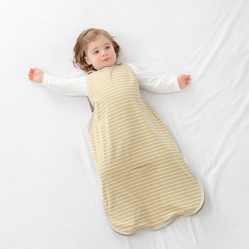 Baby Stroller sleeping bag out pure cotton baby children''s integrated anti-kick quilt vest artifact Four Seasons Universal - Image 4