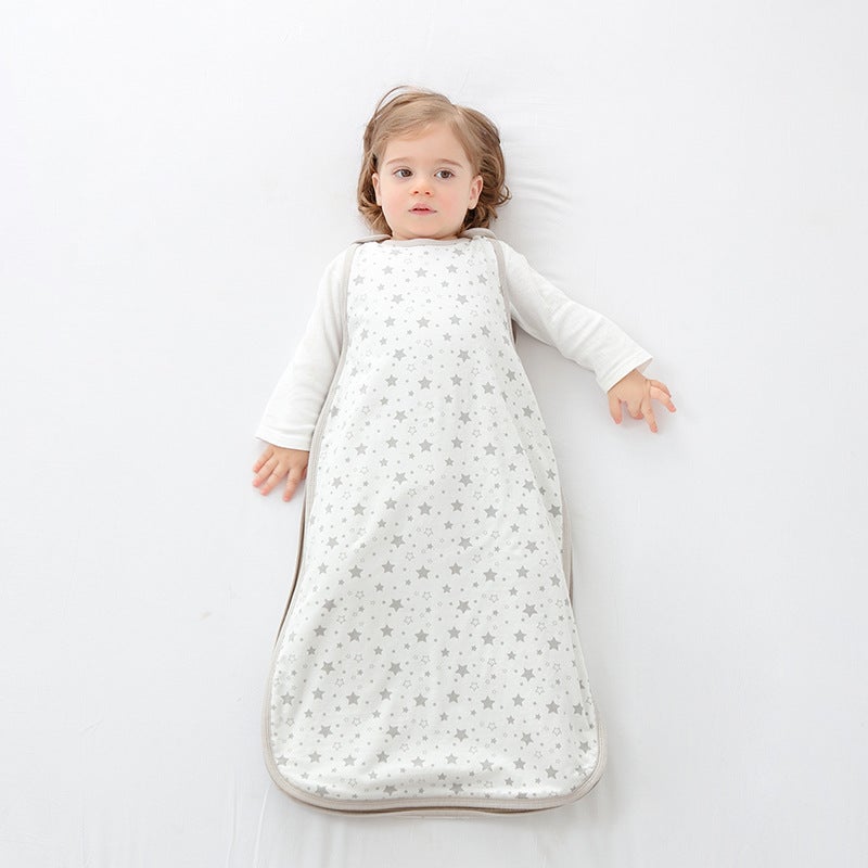 Baby Stroller sleeping bag out pure cotton baby children''s integrated anti-kick quilt vest artifact Four Seasons Universal - Image 5