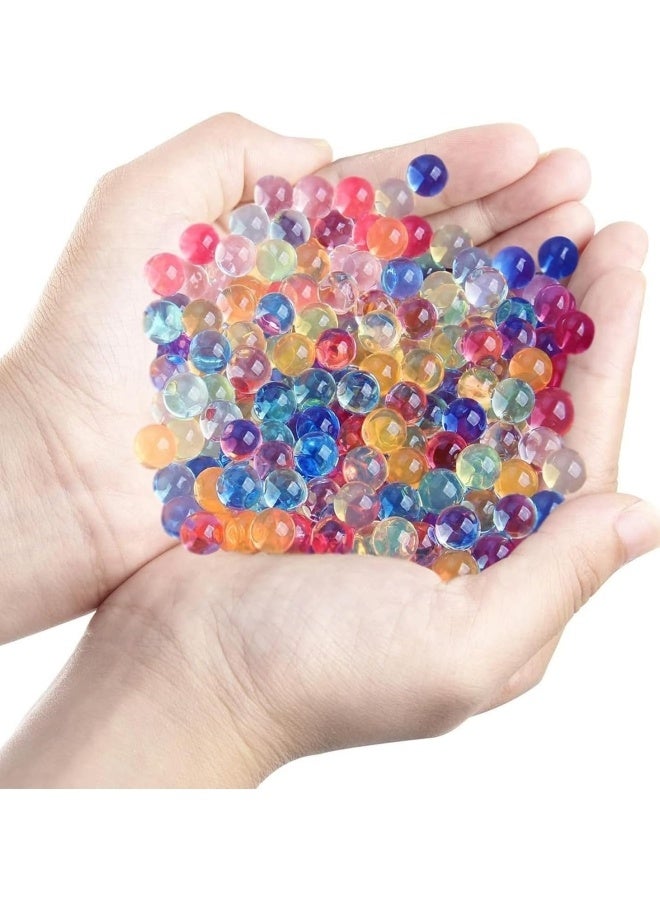 سوبرسو 50000 خرزة كريستالية من جل التربة المائية لتخفيف التوتر، قطع مركزية لحفلات الزفاف والمناسبات، حشو مزهرية من أحجار هلامية مائية لرش الجل وديكور المنزل (متعدد الألوان) - Image 1