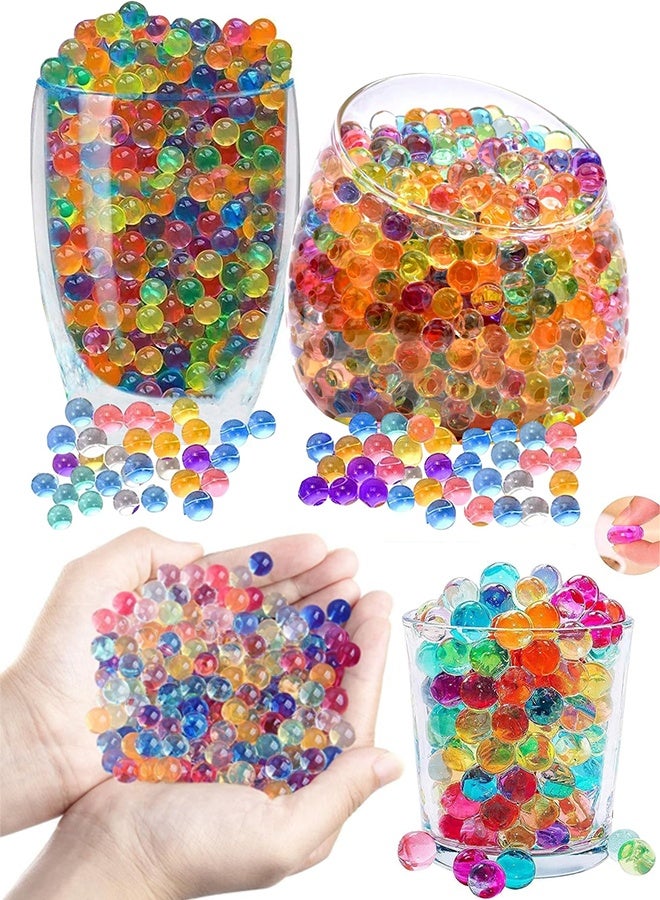 SUPER SO 50000 Gel Soil Water Stress Relief Crystal Beads,  Wedding & Event Centerpieces, Jelly Water Gems Vase Filler For Gel Splatter & Home Decor (Multicolor) - Image 1