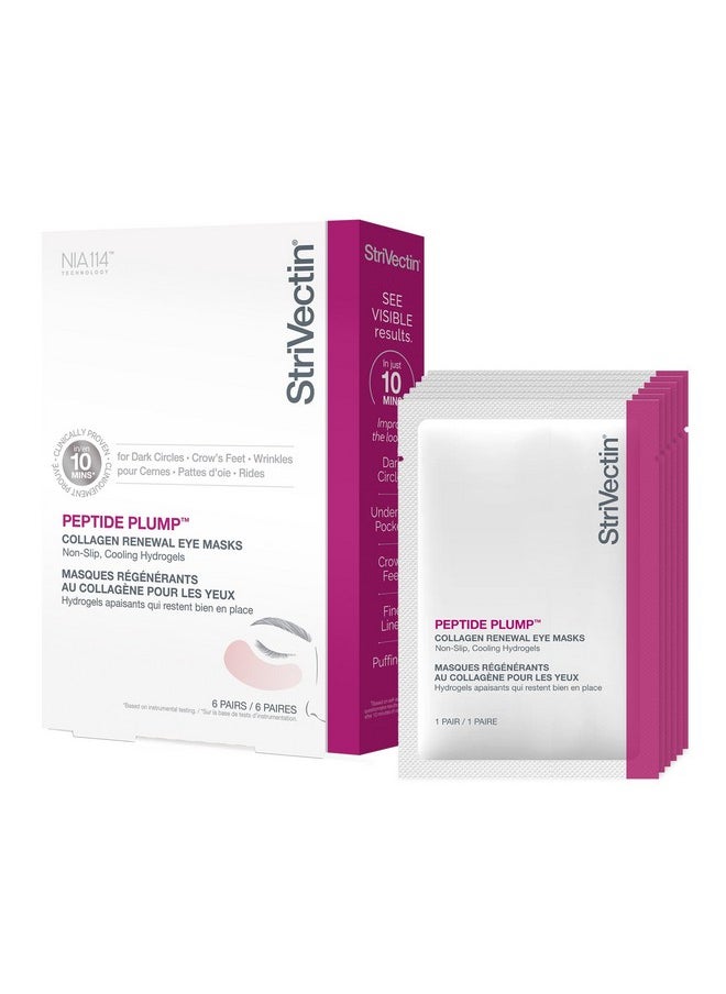 Strivectin - StriVectin Peptide Plump Collagen Renewal Eye Masks - Image 1