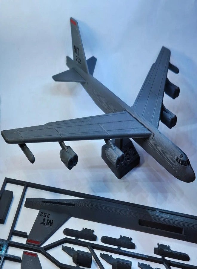 3D CRAFT Aircraft Model Kit, 1:144 Scale, Multicolor, DIY Assembly - Image 1