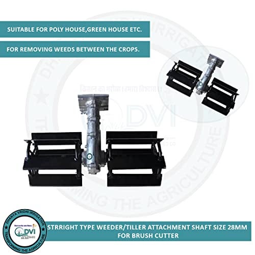DVI Rotary Weeder Attachment Suitable for Any Type of Brush Cutter(Backpack/SIDEPACK) 9 Teeth SPILINE (for 28MM SPILINE Shaft) - Image 2