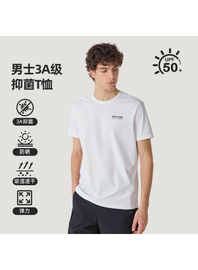 NorthLand Men's Quick-dry Round Neck Short Sleeve T-shirt - Breathable, Anti-bacterial & Uv Protection Sports Top For Rock Climbing - Image 2