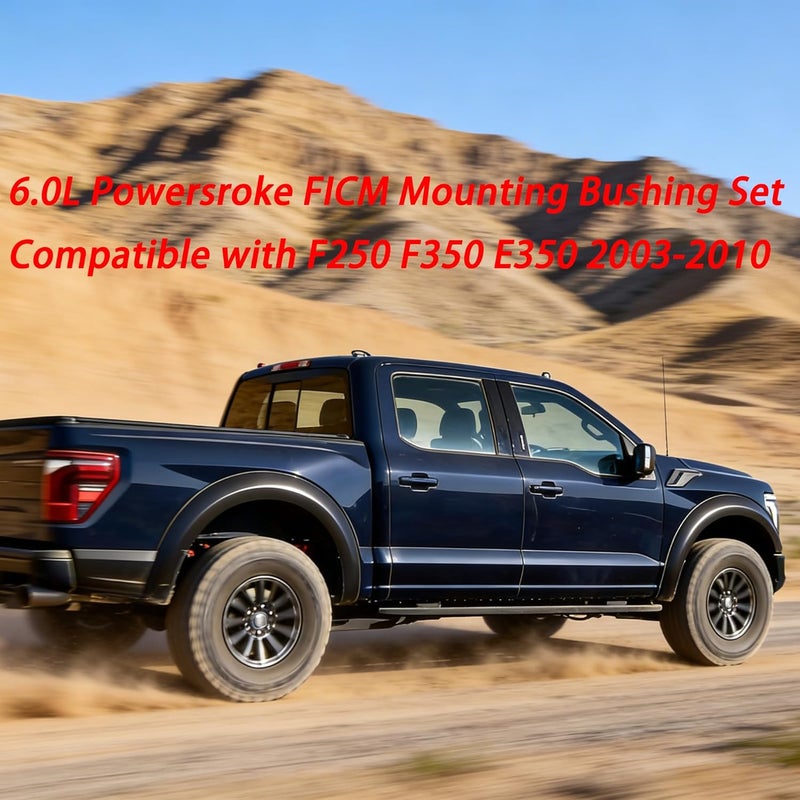 Motpeichi Ford 6.0L Powerstroke FICM Mounting Bushing Set for F250 F350 E350 (2003-2010) - Image 5
