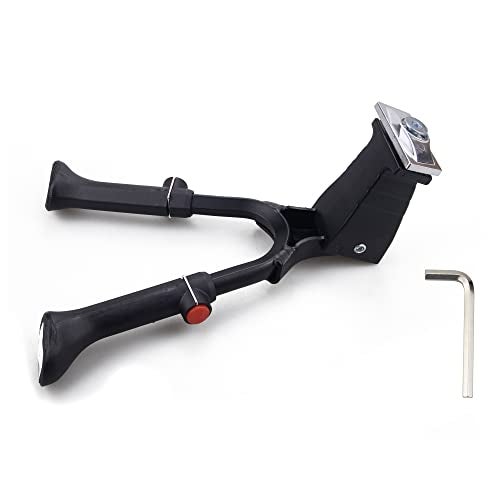 WEEROCK Adjustable Height Bike Kickstand Aluminium Alloy Double Leg Kick stand Fits For 24/26/28 Inch Single Speed Bicycles - Image 1
