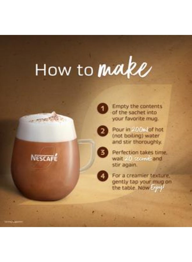Nescafe Latte Flavour Instant Coffee Sachet 126grams Pack of 7 - Image 3