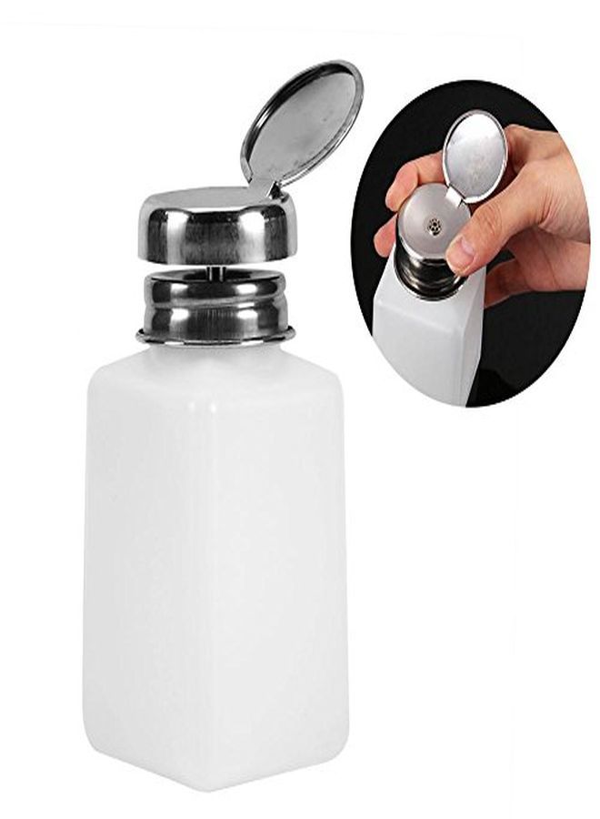 Sonew 200Ml Empty Pump Dispenser Nail Polish Makeup Cleanser Liquid Remover Bottle  - Image 1