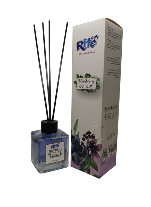 RITE Blackberry Reed Diffuser 100ml – Indulge in a Moment of Pure Bliss and Tranquility