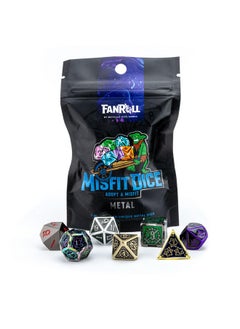 Dice Games Misfit Metals, Bag Of Dnd Dice, Role Playing Game Dice Accessories For Dungeons And Dragons - pzsku/Z075CCA86C284CD3A3747Z/45/_/1734347408/d9cfca88-4af6-4cb4-b9ad-b8a31f2166aa