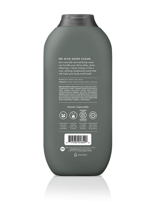 ميثود غسول للجسم من ميثود مين، عبوة من 3 قطع، 18 أونصة لكل عبوة (البحر + الأمواج، الأرز + السرو، العرعر + المريمية) - Image 3