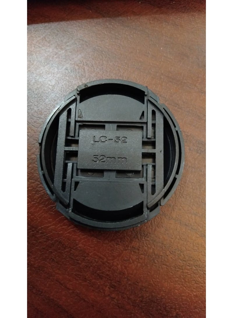 My souq LC-52 Front Camera Lens Cap 52mm - Black - Image 2