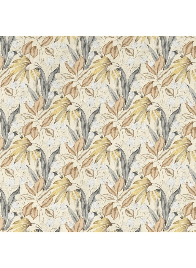 DDECOR Live beautiful Ddecor - Pack of 1 Lure Floral Cotton Bedsheet and Quilt with 2 Pillow Covers - Yellow  - Image 5