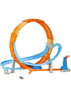 Toy Car Track Set Massive Loop Mayhem With 1:64 Scale Car, 28 Inch Tall Loop, Powered By Motorized Booster - pzsku/Z075CF7CD14C6F221C802Z/45/_/1724128388/94ad76df-3a31-4f46-9460-f5aa18cbc468