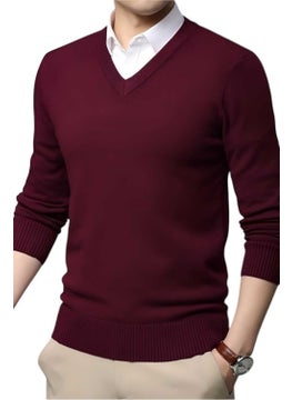 2-Pack Men's V Neck Long Sleeve Knitwear Non-Pilling Sweater Men's Slim Fit Sweater - pzsku/Z075D0C9A6092A90367F8Z/45/_/1735885699/cde7619c-8e77-4c0f-965d-6dca0c437228