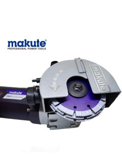 makute Powerful 2400W Electric Wall Slotting Machine for Precision Cutting of Concrete and Steel - Dust-Free and Efficient, SM001  - Image 3