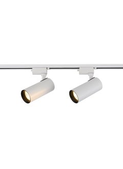 El Rawda Lighting 2 High Quality 30W Track, White Body, Warm Light 24x26x17 cm 