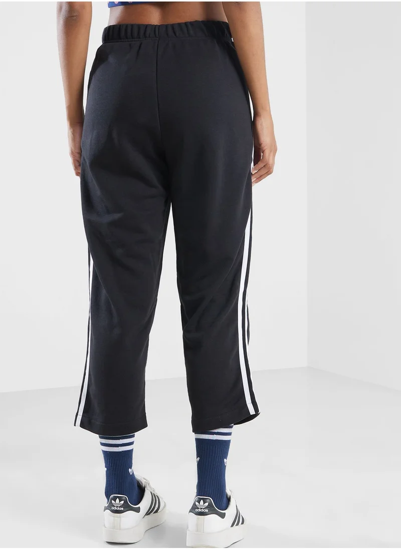 adidas Originals 3 Stripe Open Hem Sweatpants