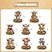 Rngmsi Highland Cow Party Decorations Highland Cow Birthday Party Table Decorations Chic Flower Honeycomb Centerpiece Farm Baby Shower Decor Supplies - Image 4