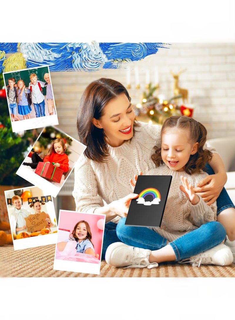 TFIXOL 12-Color Rainbow Pencils, Aesthetic Jumbo Colored Pencils for Adult Coloring Sketching, Cute Drawing Kit Fun Pencils Cool Stuff Christmas Gifts Stocking Stuffers Art Supplies for Adults Kids - Image 2