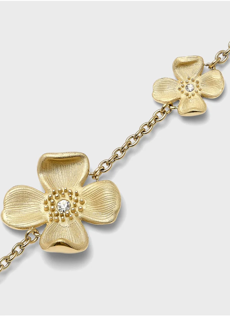 OLIVIA BURTON Clover Chain Chain Bracelet