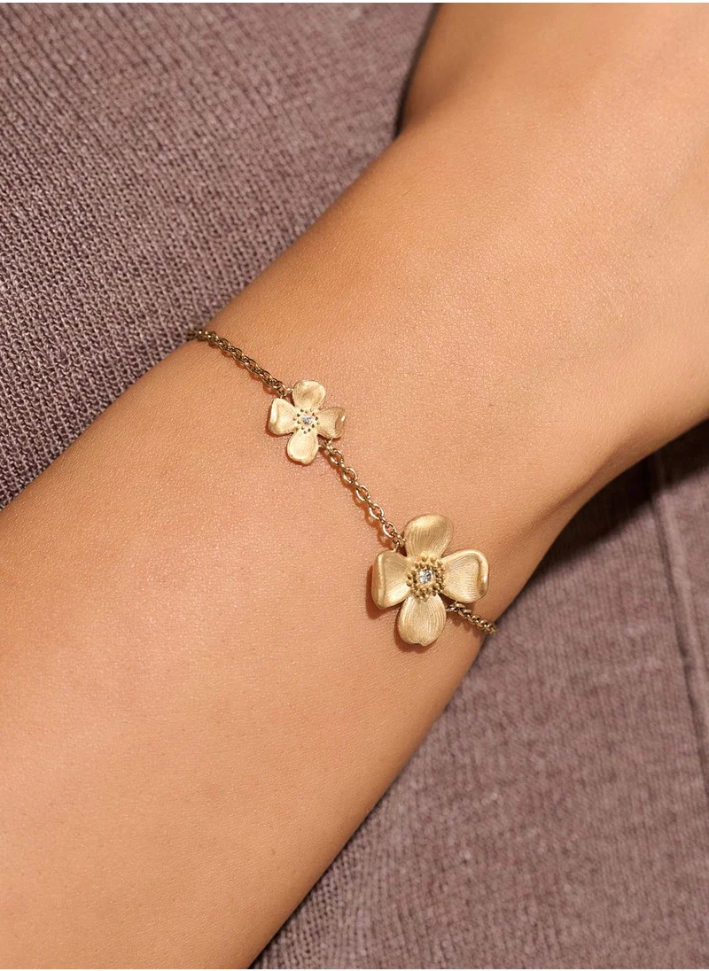 OLIVIA BURTON Clover Chain Chain Bracelet