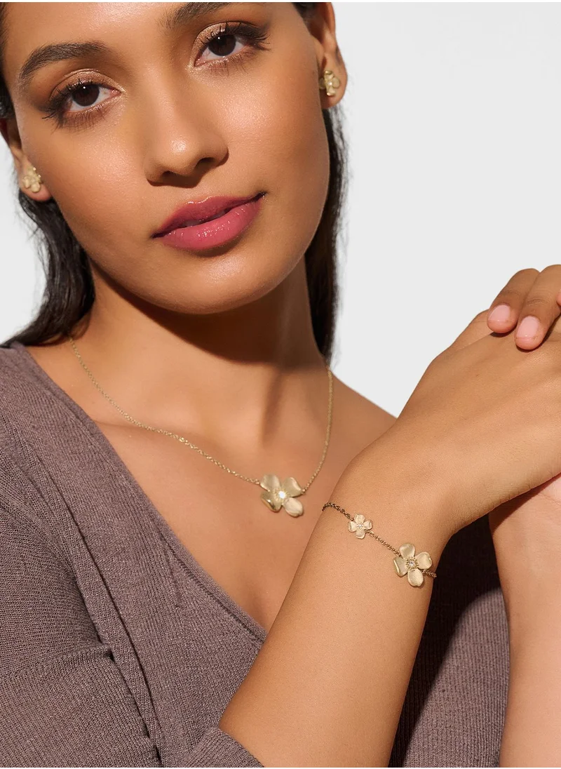 OLIVIA BURTON Clover Chain Chain Bracelet