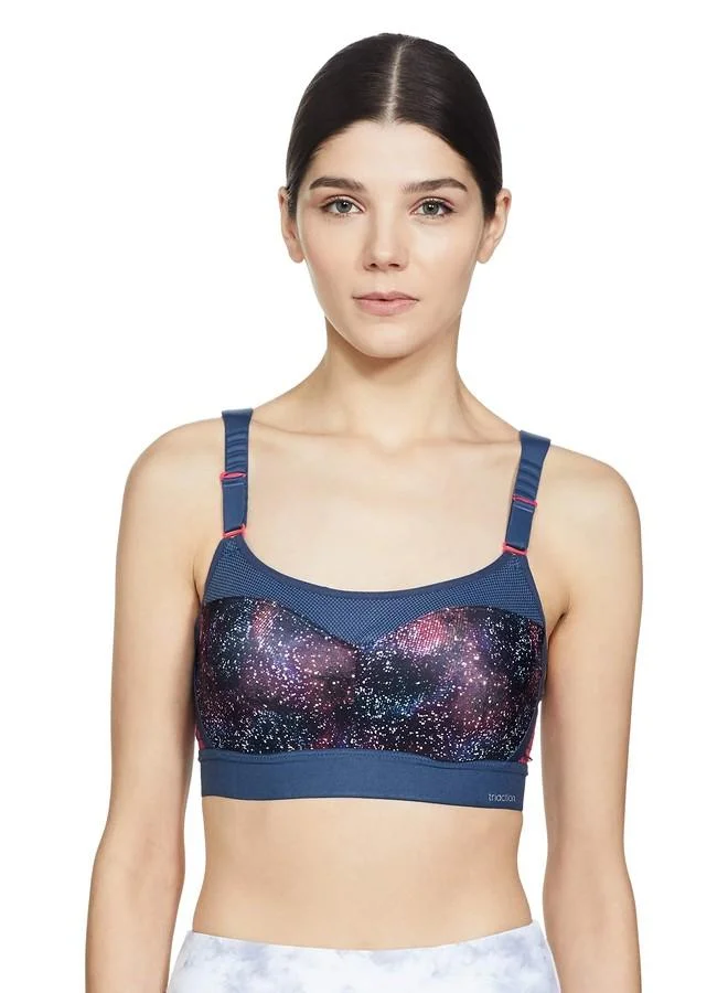 ترايامف Triumph International Women's Synthetic Wire Free Soft Cup Padded Bra (123I183_Multi-Colour_36B)