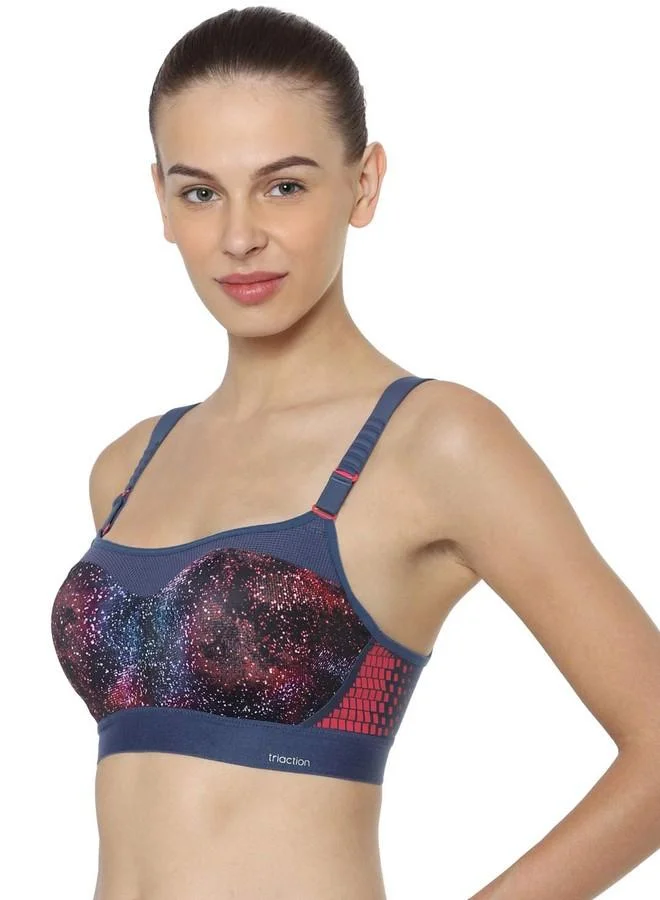 ترايامف Triumph International Women's Synthetic Wire Free Soft Cup Padded Bra (123I183_Multi-Colour_36B)