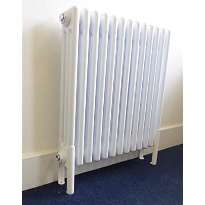 FREESTANDING 3 COLUMN TRADITIONAL RADIATOR FEET CENTRAL HEATING AND ELECTRIC - Image 2