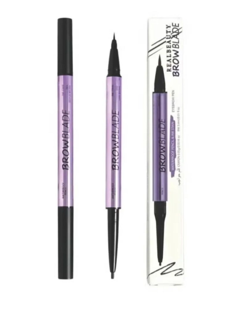 REAL BEAUTY Long lasting waterproof eyebrow pencil, multicolour - Image 1