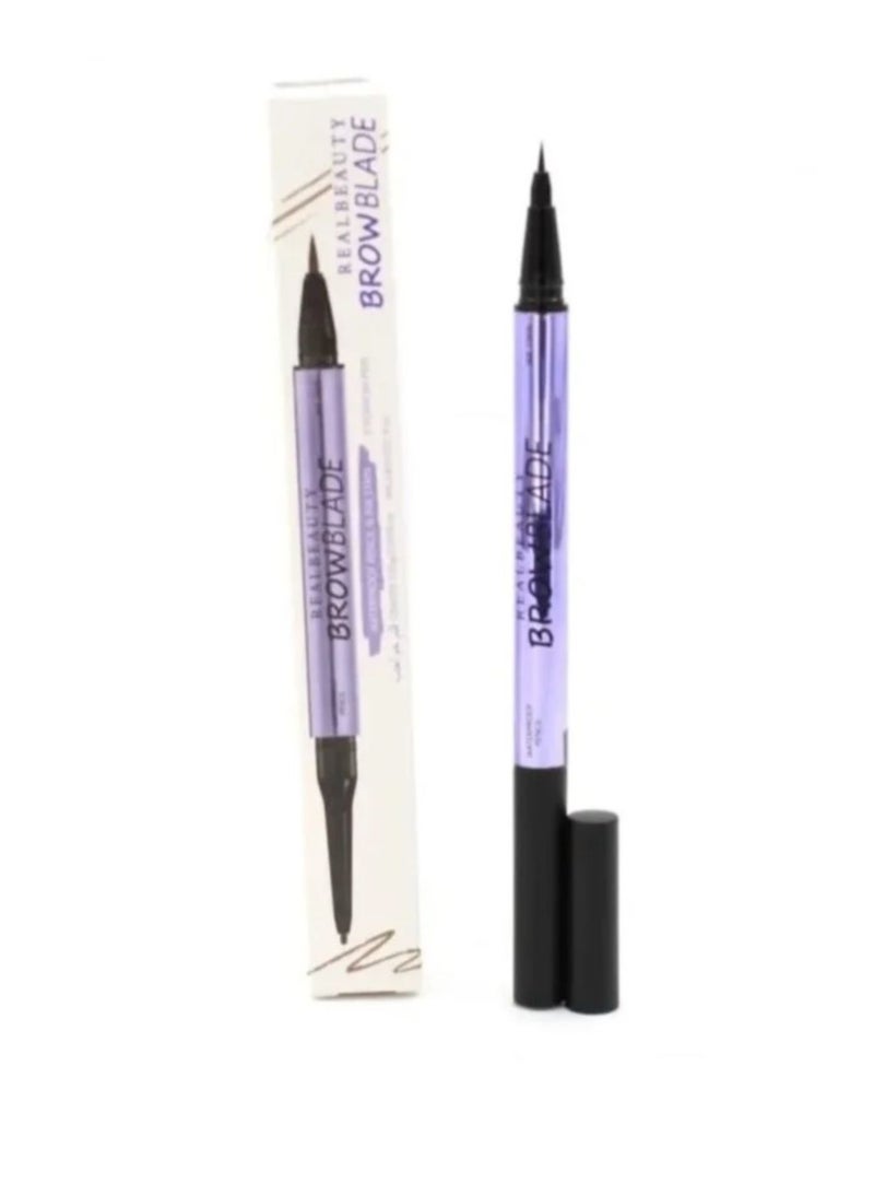 REAL BEAUTY Long lasting waterproof eyebrow pencil, multicolour - Image 4