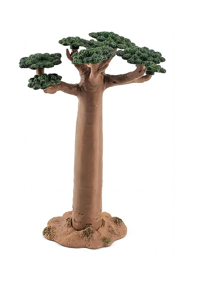 OASIS-TH Artificial Baobab Tree Aquarium Decoration Aquatic Plant Ornaments Desert Miniature Decoration Resin - Image 1