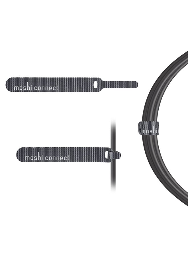 موشي كابل شحن من USB-C إلى USB-A بطول 3.3 أقدام أسود - Image 3