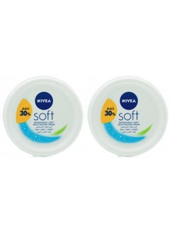 Nivea 2 Pcs Soft Refreshing And Moisturizing Cream 50ml  - Image 1