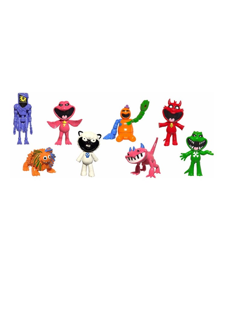 Y&D 8 Piece  Nightmare critters  Action Figure Toys For Fans  Series Figures Model Birthday Cake Toppers - Image 1
