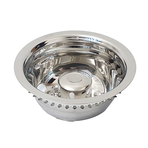 JESONN 16 Inch Stainless Steel Wheel Simulators Full Kits for 1974-2000 Chevy GMC 3500, 1974-1998 Ford F350, 2008-2021 Ford E350/E450 Van, 1974-1999 Dodge Ram 3500 (Snap-on) - Image 3