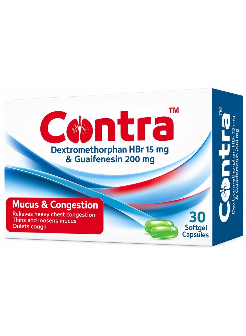 Contraa كونترا 30 كبسولة جيلاتينية - Image 1