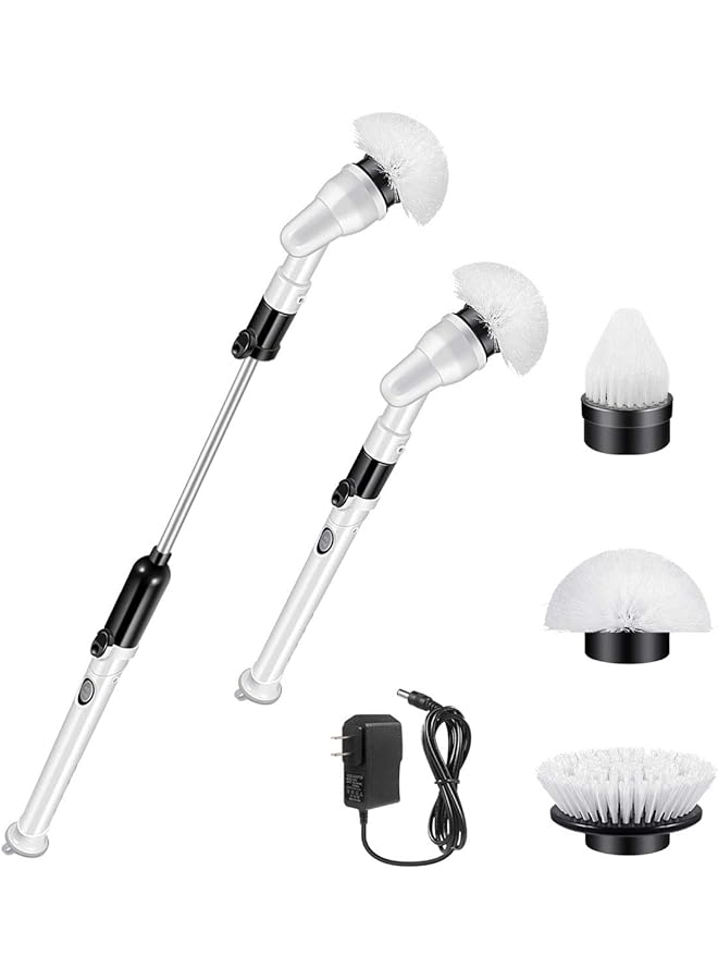 PROMASS Q3 Electric Spin Scrubber, 2021 New Cordless Power Scrubber Cleaning Brush with 3 Heads for Bathroom Kitchen Tub - Image 1