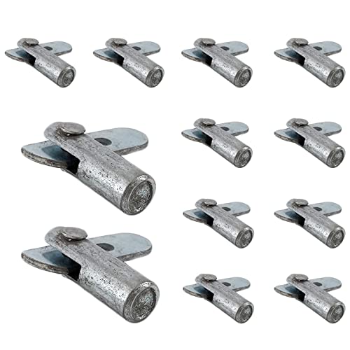 Fudatong Detachable Scaffolding and Guardrail System Locking Pin, Locking Hinge Pin, Shelf Bracket Welding Fixing Peg Pins, Steel Galvanizing, 12 Pack - Image 2