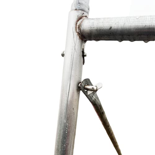 Fudatong Detachable Scaffolding and Guardrail System Locking Pin, Locking Hinge Pin, Shelf Bracket Welding Fixing Peg Pins, Steel Galvanizing, 12 Pack - Image 5