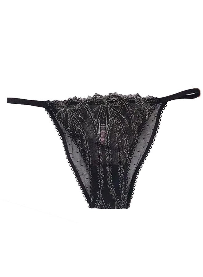 MARGOUN Women 34C / 75C Size Push Up Bra Set Soft Breathable Transparent Lace Panties Lingerie Suit Adjustable Women Underwear - Image 4