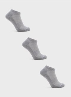SKECHERS 3 Pack Terry Quarter Crew Socks  - Image 1